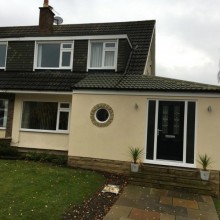 Single storey front/side extension